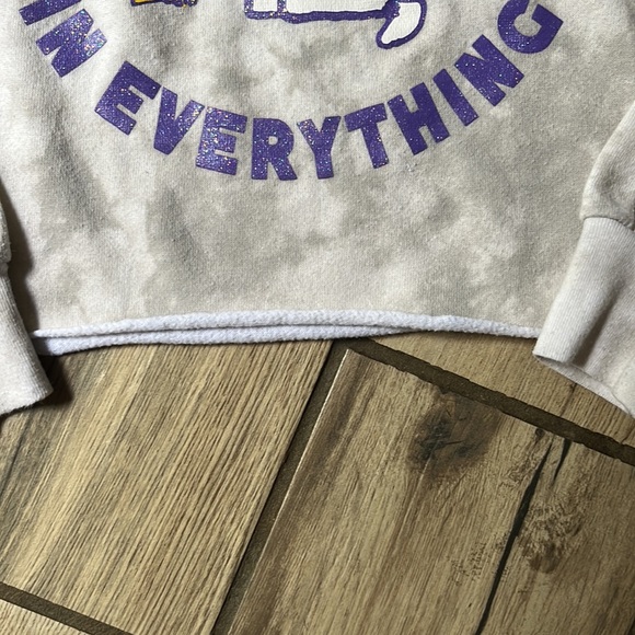 Peanuts - Summer Edition - Snoopy & Woodstock Relaxing - Cropped Pullover Hoodie - Picture 7 of 12